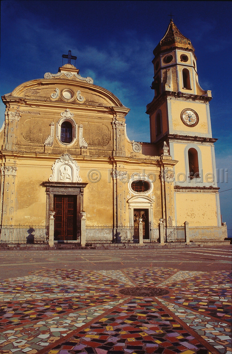 San Gennaro Church, Praiano, Amalfi Coast, Campania, Italy
 (cod:Campania - Amalfi Coast 13)